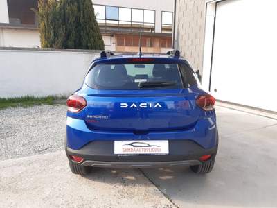 Dacia Sandero Dacia Sandero Stepway Expression 100 GPL Blu/Azzurro usata Villanova d'Asti