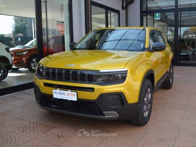 Jeep Avenger Longitude Giallo usata Seregno