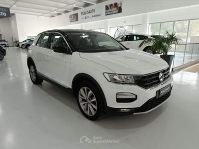 Volkswagen T-Roc 2.0 TDI SCR 150 CV DSG 4MOTION Style BlueMot. Tec Bianco usata BELPASSO