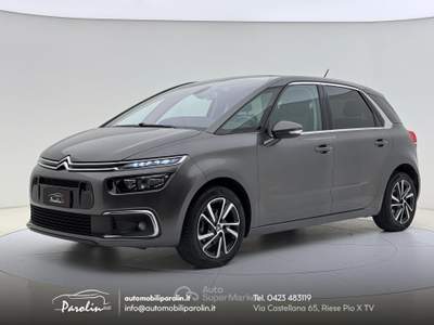 Citroen C4 SpaceTourer 1.2 puretech Shine s&amp;s CarPlay-Telecamera Grigio usata Riese Pio X
