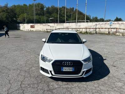 Audi A3 A3 sportback s line tdi quatteo s tronic 184cv Bianco usata Vado Ligure