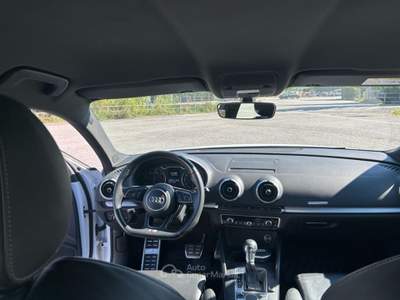 Audi A3 A3 sportback s line tdi quatteo s tronic 184cv Bianco usata Vado Ligure