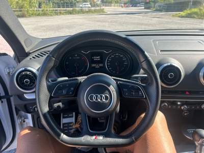 Audi A3 A3 sportback s line tdi quatteo s tronic 184cv Bianco usata Vado Ligure