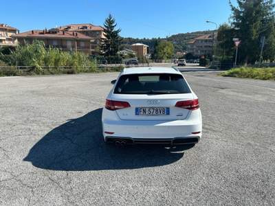 Audi A3 A3 sportback s line tdi quatteo s tronic 184cv Bianco usata Vado Ligure