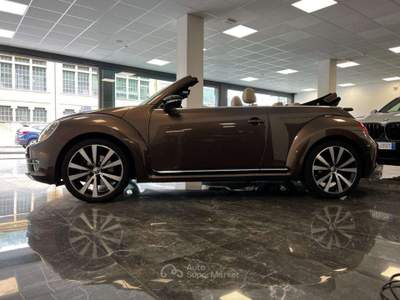 Volkswagen Maggiolino Cabrio 1.4 TSI Sport Marrone usata Villa Carcina