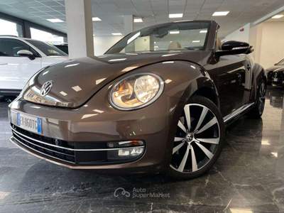 Volkswagen Maggiolino Cabrio 1.4 TSI Sport Marrone usata Villa Carcina