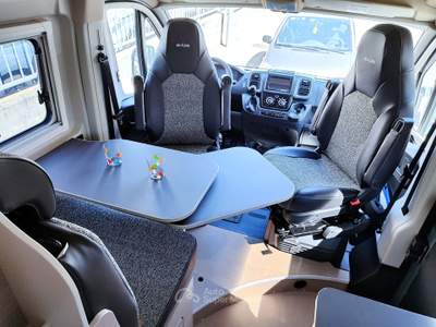 Fiat Ducato Burstner Campeo C 600 Skyline - Furgonato con tetto sollevabile Grigio usata Druento