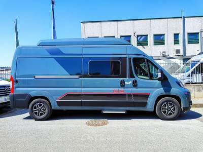 Fiat Ducato Burstner Campeo C 600 Skyline - Furgonato con tetto sollevabile Grigio usata Druento