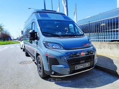 Fiat Ducato Burstner Campeo C 600 Skyline - Furgonato con tetto sollevabile Grigio usata Druento