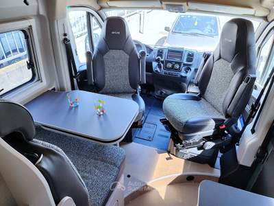 Fiat Ducato Burstner Campeo C 600 Skyline - Furgonato con tetto sollevabile Grigio usata Druento