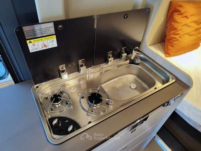 Fiat Ducato Burstner Campeo C 600 - Furgonato 4 posti Grigio usata Druento
