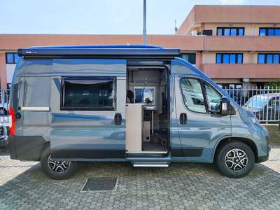 Fiat Ducato Carado CV 540 - Furgonato con cambio automatico Grigio usata Druento