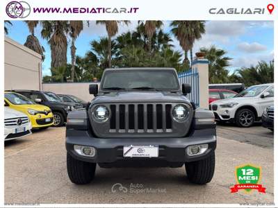 Jeep Wrangler Wrangler 2.2 Mjt II Sahara Grigio usata Cagliari