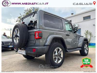 Jeep Wrangler Wrangler 2.2 Mjt II Sahara Grigio usata Cagliari
