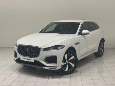 Jaguar F-Pace F-Pace 2.0 D 204 CV AWD aut. R-Dynamic S Bianco usata Novara