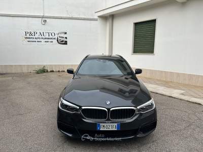 BMW Serie 5 530d 530 530d xDrive Touring Msport Nero usata Alberobello
