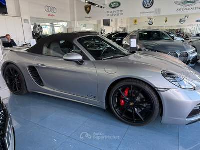 Porsche 718 Spyder Boxster 2.5 GTS Argento usata Mottola