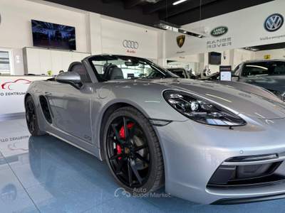 Porsche 718 Spyder Boxster 2.5 GTS Argento usata Mottola