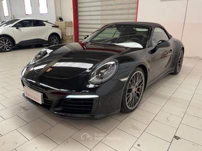 Porsche 911 (991) Carrera Cabrio 3.0 4S PDK auto-LEGGI SOTTO Marrone usata BRESCIA