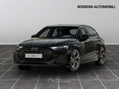 Audi A3 sportback 2.0 tdi 116cv s line edition Nero usata Cremona
