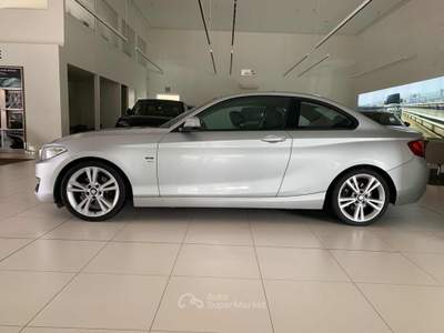 BMW Serie 2 220d d Coupé sport Argento usata Massarosa