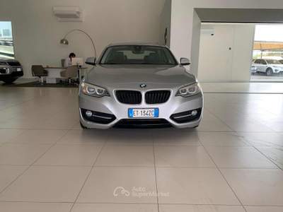 BMW Serie 2 220d d Coupé sport Argento usata Massarosa
