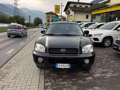 Hyundai Santa Fe Santa Fe 2.4cc 145CV 4x4 Nero usata Villa di Tirano