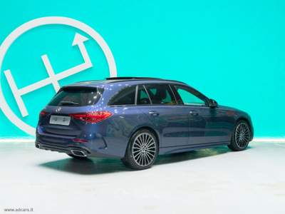 Mercedes-Benz Classe C C 220 d Mild hybrid S.W. AMG LINE *TETTO PANORAMICO*FARI MATRIX* Blu/Azzurro usata Castrezzato