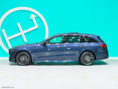 Mercedes-Benz Classe C C 220 d Mild hybrid S.W. AMG LINE *TETTO PANORAMICO*FARI MATRIX* Blu/Azzurro usata Castrezzato