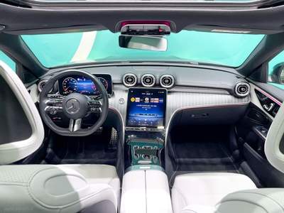 Mercedes-Benz Classe C C 220 d Mild hybrid S.W. AMG LINE *TETTO PANORAMICO*FARI MATRIX* Blu/Azzurro usata Castrezzato