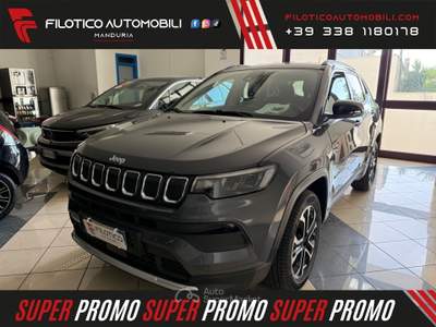 Jeep Compass Compass 1.6 Mjt II 2WD Limited 130CV KM CERTIFICATI |LIMITED|GARANZIA PLUS Grigio usata Manduria