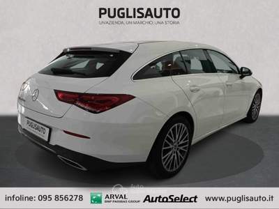 Mercedes-Benz CLA d Automatic Shooting Brake Sport Bianco usata BELPASSO