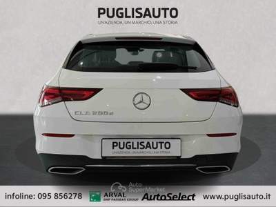 Mercedes-Benz CLA d Automatic Shooting Brake Sport Bianco usata BELPASSO