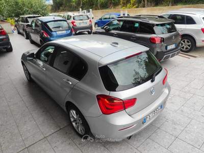 BMW Serie 1 114d d 5p. Sport_EURO6***VENDUTA*** Grigio usata Cappelle sul Tavo