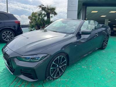 BMW Serie 5 M5 4er Cabrio M 440i xDrive 48V Grigio usata Aquino