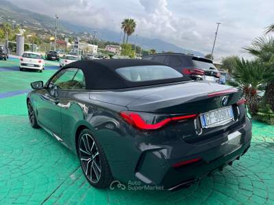 BMW Serie 5 M5 4er Cabrio M 440i xDrive 48V Grigio usata Aquino