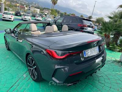 BMW Serie 5 M5 4er Cabrio M 440i xDrive 48V Grigio usata Aquino