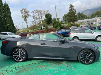BMW Serie 5 M5 4er Cabrio M 440i xDrive 48V Grigio usata Aquino