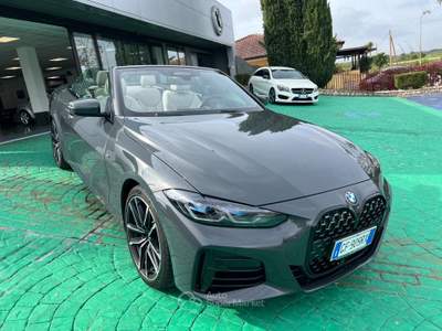 BMW Serie 5 M5 4er Cabrio M 440i xDrive 48V Grigio usata Aquino