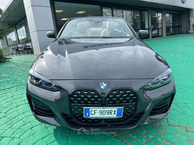 BMW Serie 5 M5 4er Cabrio M 440i xDrive 48V Grigio usata Aquino