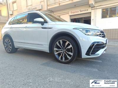 Volkswagen Tiguan  2.0 tdi R-Line 4motion 200cv dsg Bianco usata Cassano allo Ionio