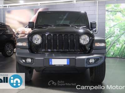 Jeep Wrangler Wrangler Unlimited 2.2 Mjt 200cv AT8 Sport Nero usata Venezia