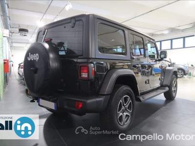 Jeep Wrangler Wrangler Unlimited 2.2 Mjt 200cv AT8 Sport Nero usata Venezia