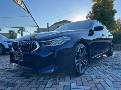 BMW Serie 6 Gran Turismo 630d d xDrive 48V Gran Turismo Msport Blu/Azzurro usata Zero Branco
