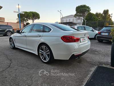 BMW Serie 4 420d 420d Gran Coupé Msport Bianco usata Forlì