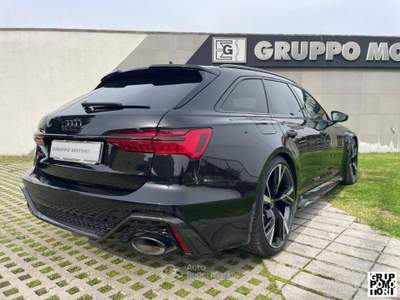 Audi RS 6 Avant 4.0 B Turbo Mhev Tiptronic quattro V8 Carboceramica Audi Exclusive Nero usata Afragola