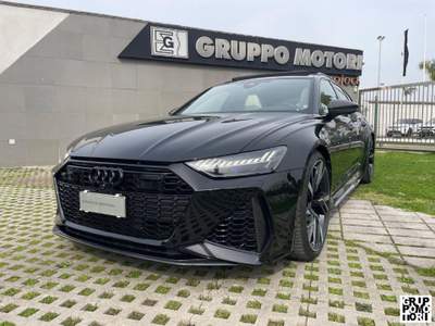 Audi RS 6 Avant 4.0 B Turbo Mhev Tiptronic quattro V8 Carboceramica Audi Exclusive Nero usata Afragola