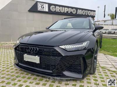 Audi RS 6 Avant 4.0 B Turbo Mhev Tiptronic quattro V8 Carboceramica Audi Exclusive Nero usata Afragola