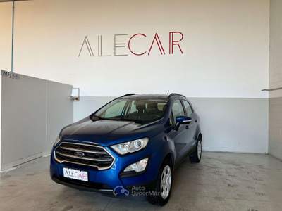 Ford EcoSport EcoSport 2018 1.0 ecoboost Plus 100cv my19 Blu/Azzurro usata MONTIRONE