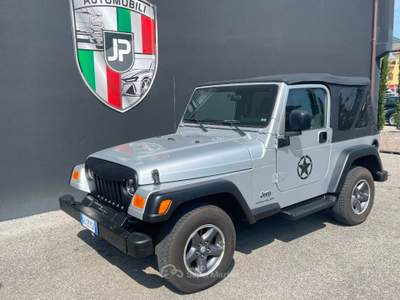 Jeep Wrangler Wrangler 2.5 Soft Top Argento usata Vedelago